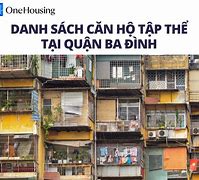 Bán Nhà Tập Thể Quận Ba Đình