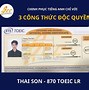 Tra Điểm Thi Toeic Trực Tuyến Tại Hà Nội - Hà Nội